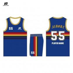 Thermal sublimation competition basketball suit customized breathable team adult children's high-quality basketball jerseys